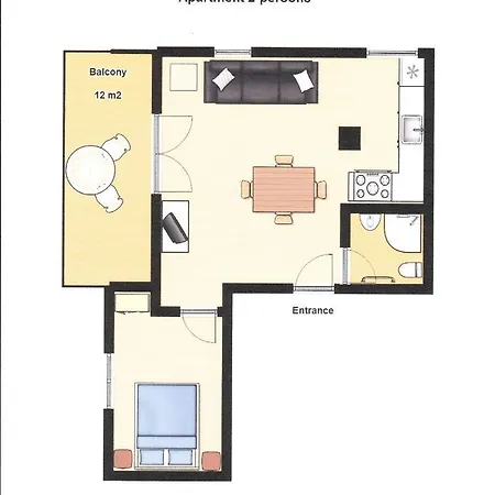 アパート Toni, Borik